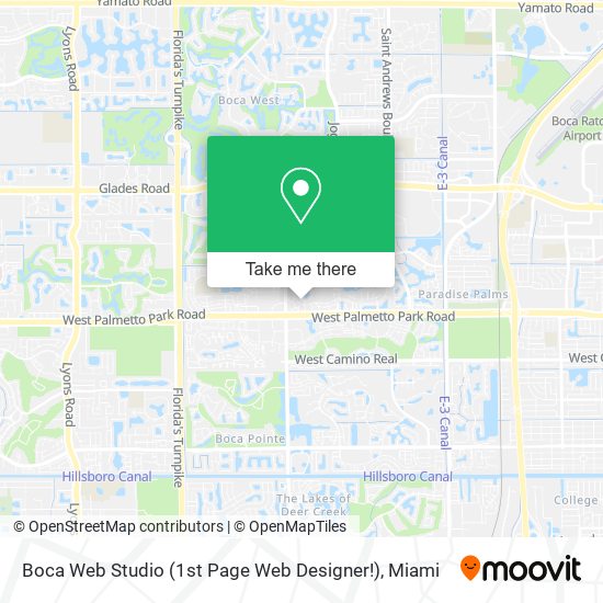 Boca Web Studio (1st Page Web Designer!) map