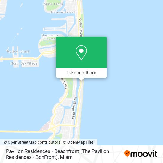 Mapa de Pavilion Residences - Beachfront (The Pavilion Residences - BchFront)