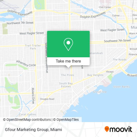 Mapa de Gfour Marketing Group