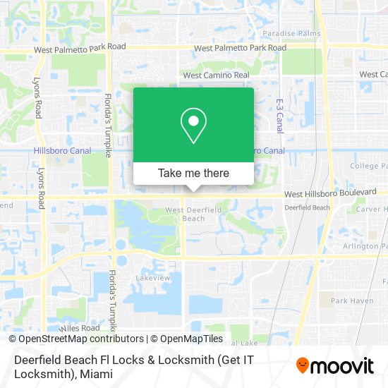 Deerfield Beach Fl Locks & Locksmith (Get IT Locksmith) map