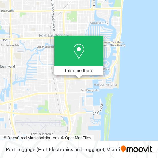 Mapa de Port Luggage (Port Electronics and Luggage)