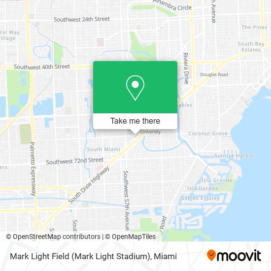 Mark Light Field (Mark Light Stadium) map