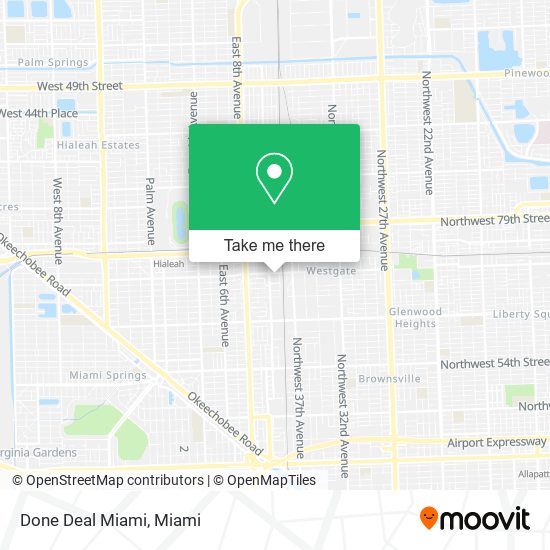 Done Deal Miami map