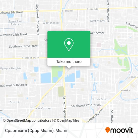 Mapa de Cpapmiami (Cpap Miami)