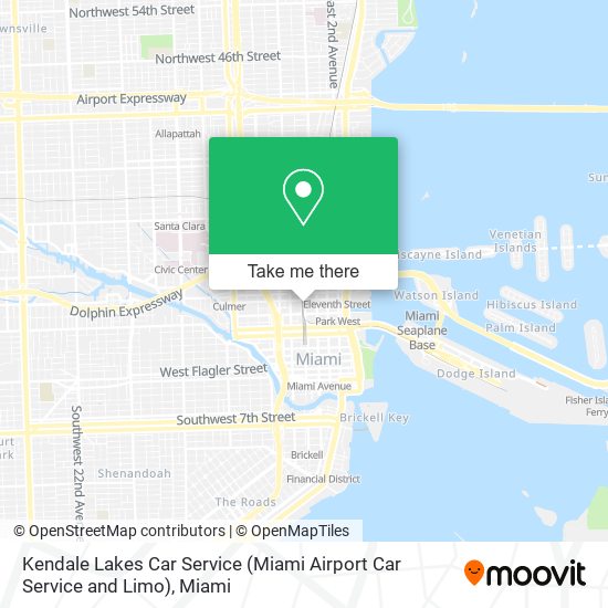 Mapa de Kendale Lakes Car Service (Miami Airport Car Service and Limo)