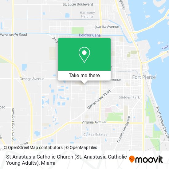 St Anastasia Catholic Church (St. Anastasia Catholic Young Adults) map