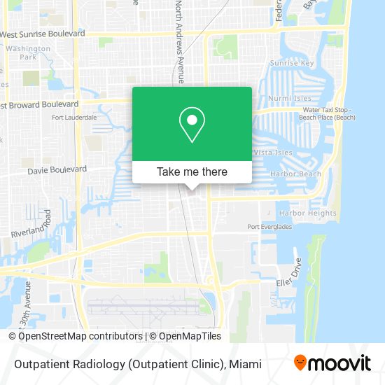 Outpatient Radiology (Outpatient Clinic) map