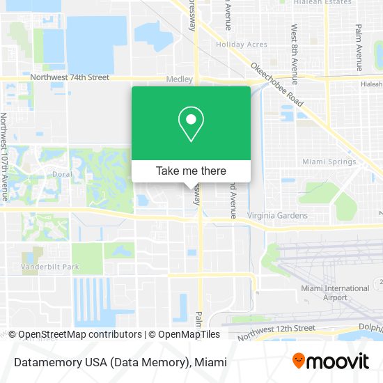 Mapa de Datamemory USA (Data Memory)