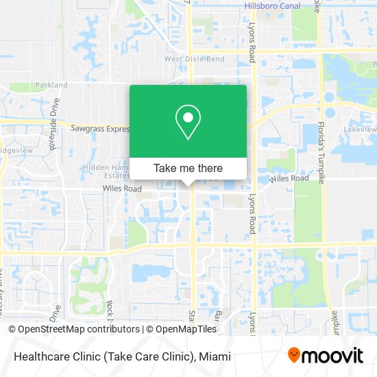 Healthcare Clinic (Take Care Clinic) map