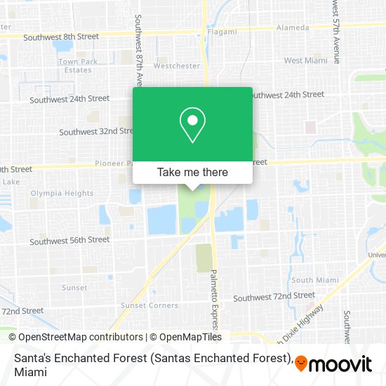 Santa's Enchanted Forest (Santas Enchanted Forest) map