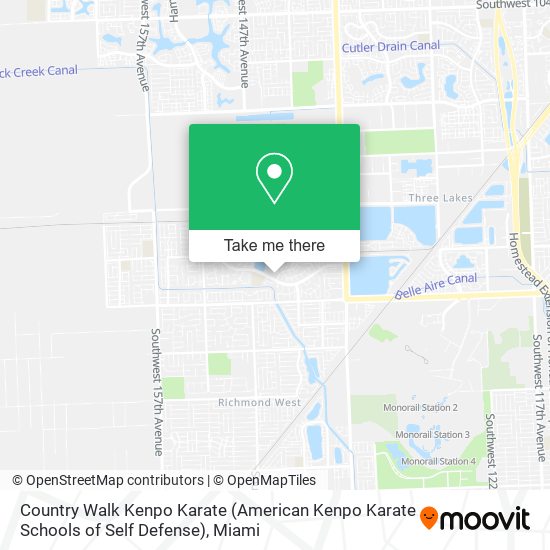 Country Walk Kenpo Karate (American Kenpo Karate Schools of Self Defense) map