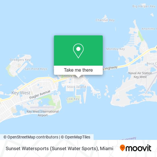 Mapa de Sunset Watersports (Sunset Water Sports)