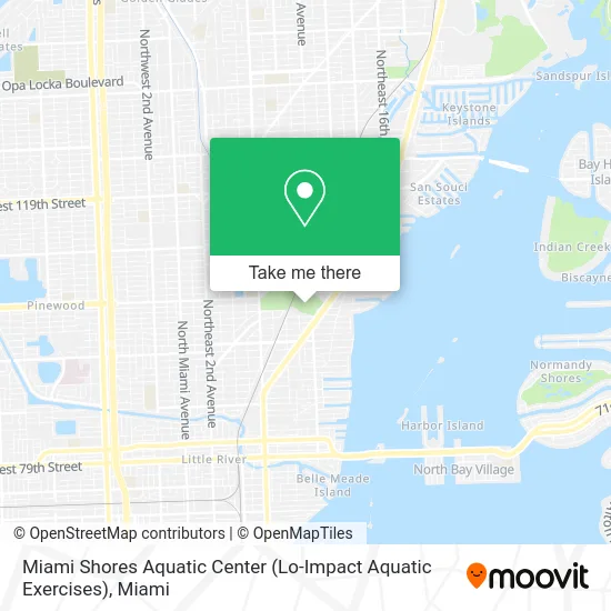 Miami Shores Aquatic Center (Lo-Impact Aquatic Exercises) map