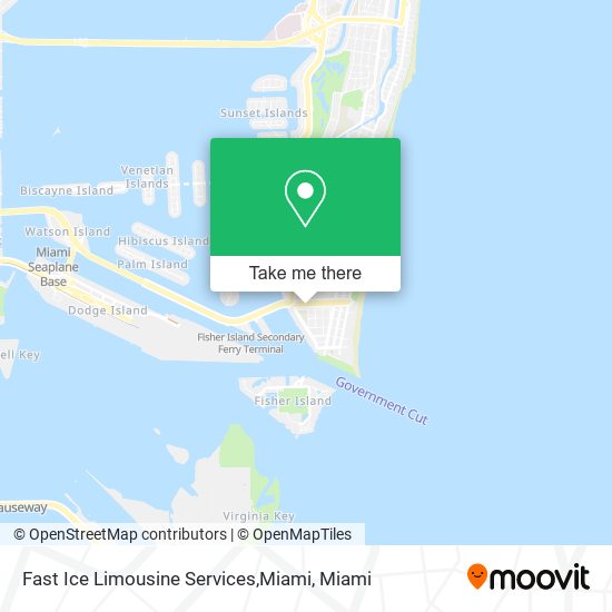 Fast Ice Limousine Services,Miami map