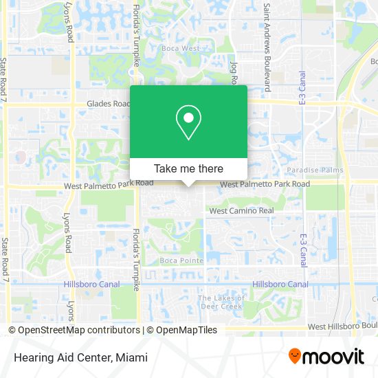 Hearing Aid Center map