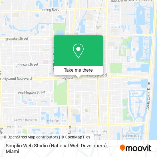 Simplio Web Studio (National Web Developers) map