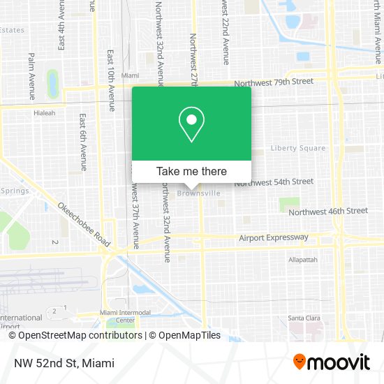 Mapa de NW 52nd St
