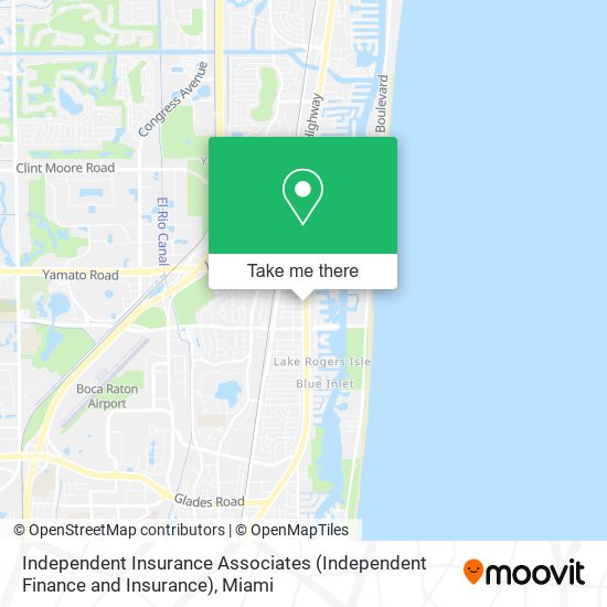 Independent Insurance Associates (Independent Finance and Insurance) map