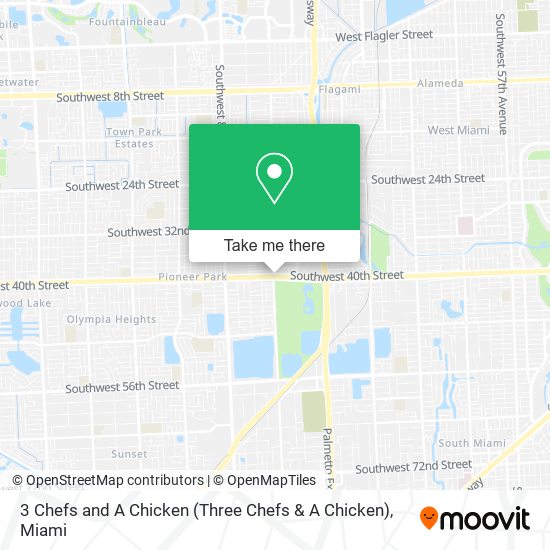 Mapa de 3 Chefs and A Chicken (Three Chefs & A Chicken)