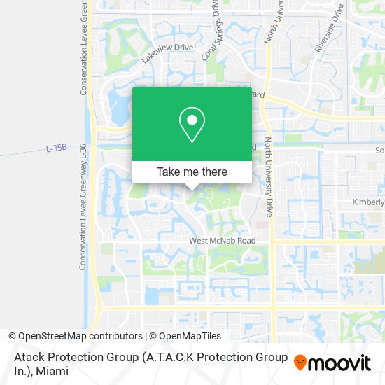 Mapa de Atack Protection Group (A.T.A.C.K Protection Group In.)