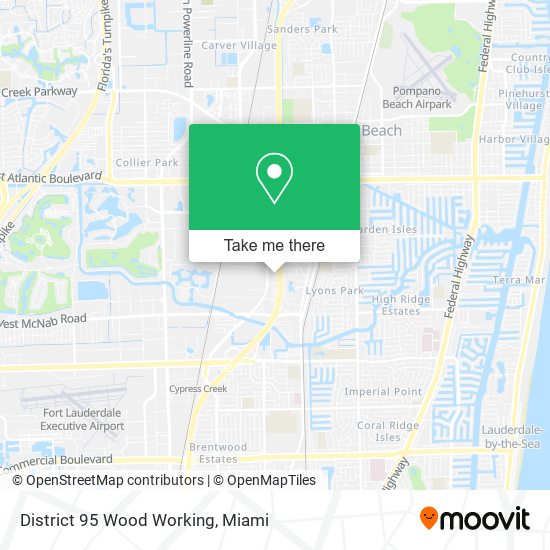 District 95 Wood Working map