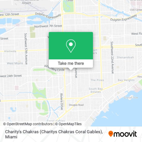 Charity's Chakras (Charitys Chakras Coral Gables) map