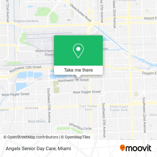 Mapa de Angels Senior Day Care