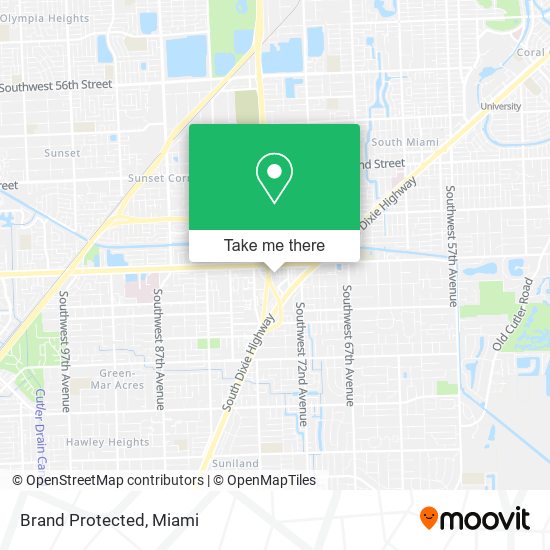 Brand Protected map