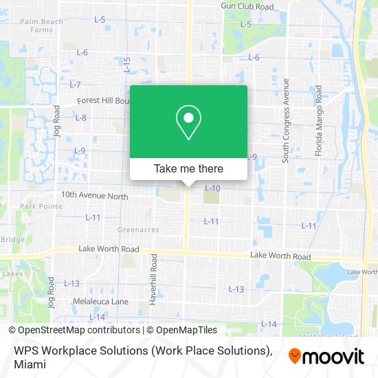 WPS Workplace Solutions (Work Place Solutions) map