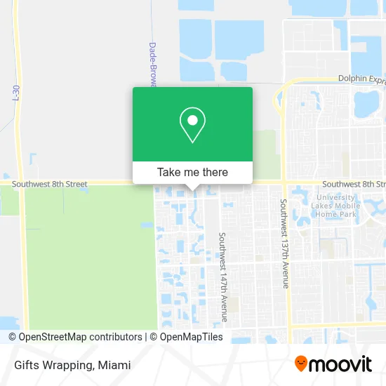 Gifts Wrapping map