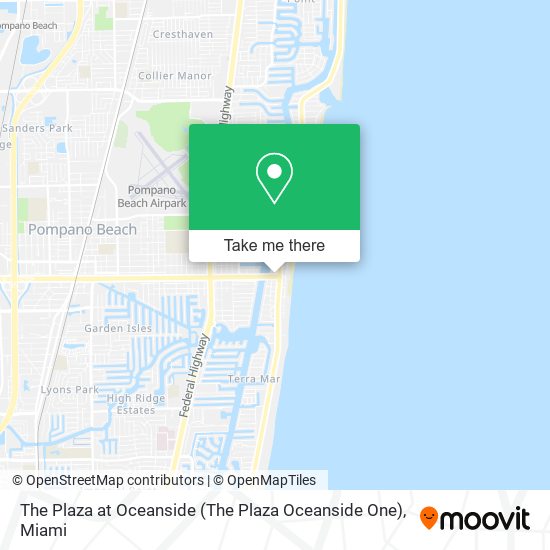 Mapa de The Plaza at Oceanside