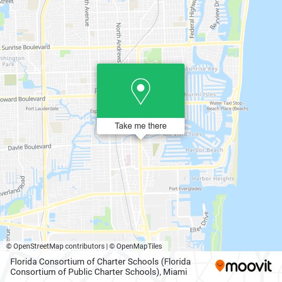 Mapa de Florida Consortium of Charter Schools