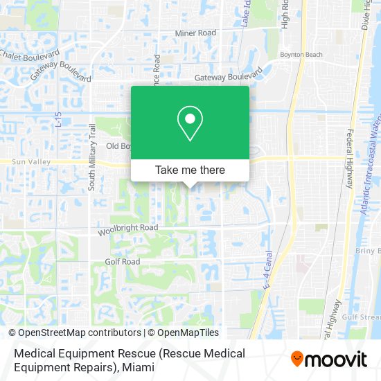 Mapa de Medical Equipment Rescue