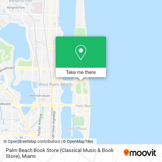 Mapa de Palm Beach Book Store (Classical Music & Book Store)