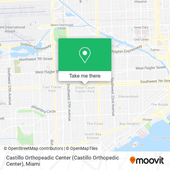 Mapa de Castillo Orthopeadic Center (Castillo Orthopedic Center)