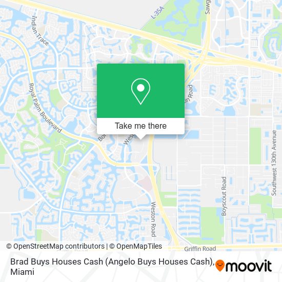 Brad Buys Houses Cash map