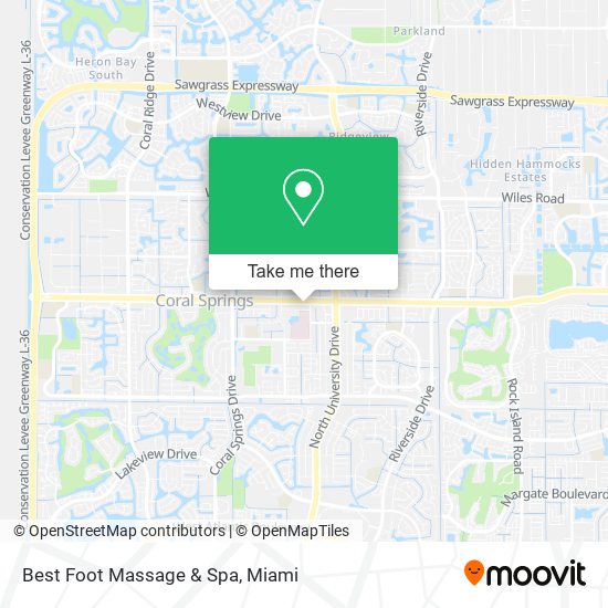 Best Foot Massage & Spa map