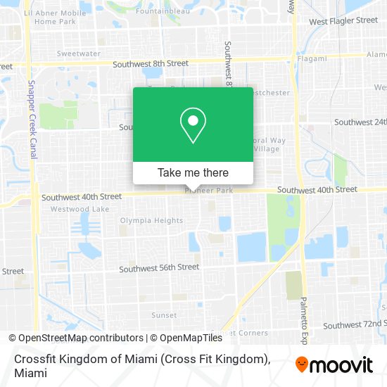 Crossfit Kingdom of Miami (Cross Fit Kingdom) map