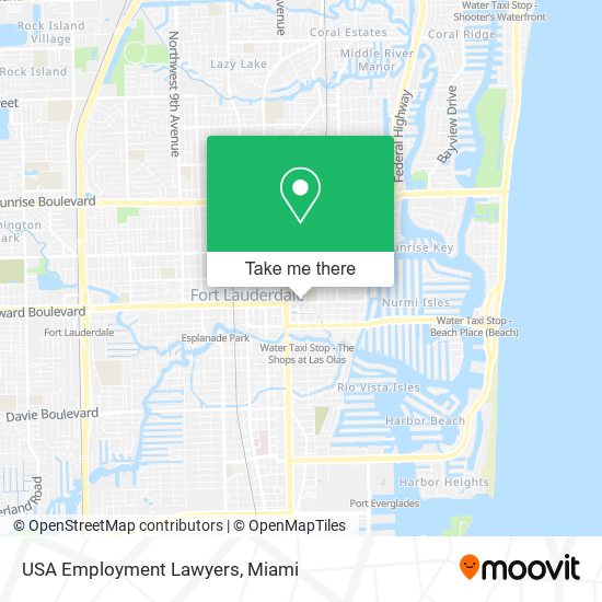 Mapa de USA Employment Lawyers