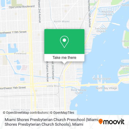 Miami Shores Presbyterian Church Preschool map