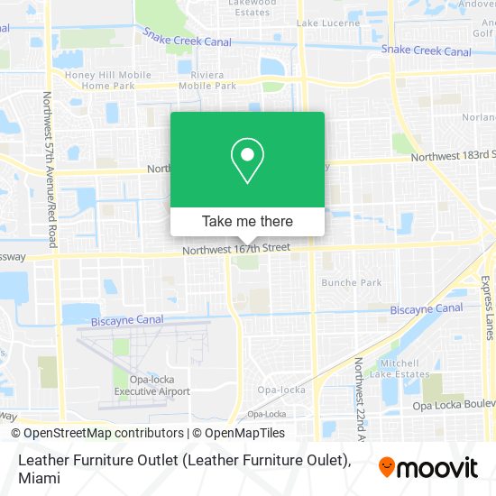 Mapa de Leather Furniture Outlet (Leather Furniture Oulet)