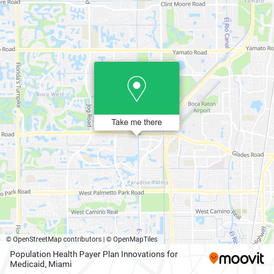 Mapa de Population Health Payer Plan Innovations for Medicaid