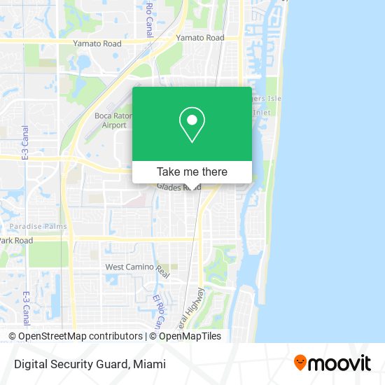 Digital Security Guard map