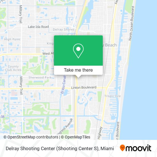 Delray Shooting Center (Shooting Center S) map