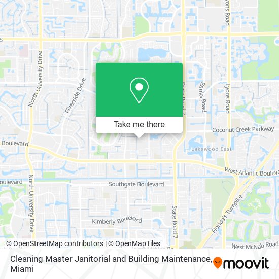 Mapa de Cleaning Master Janitorial and Building Maintenance