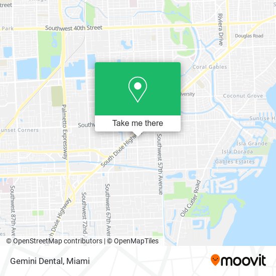Gemini Dental map