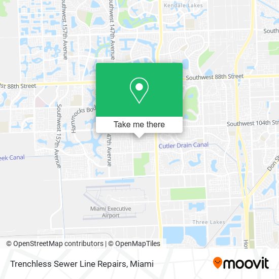 Mapa de Trenchless Sewer Line Repairs