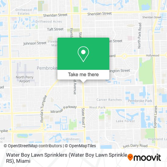Water Boy Lawn Sprinklers (Water Boy Lawn Sprinkle RS) map