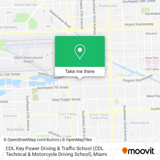 CDL Key Power Driving & Traffic School (CDL Technical & Motorcycle Driving School) map