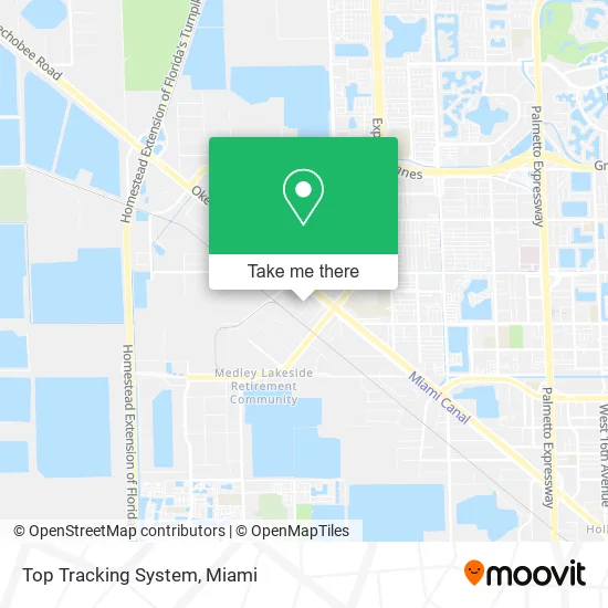 Top Tracking System map